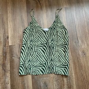 Acacia animal printed cami
